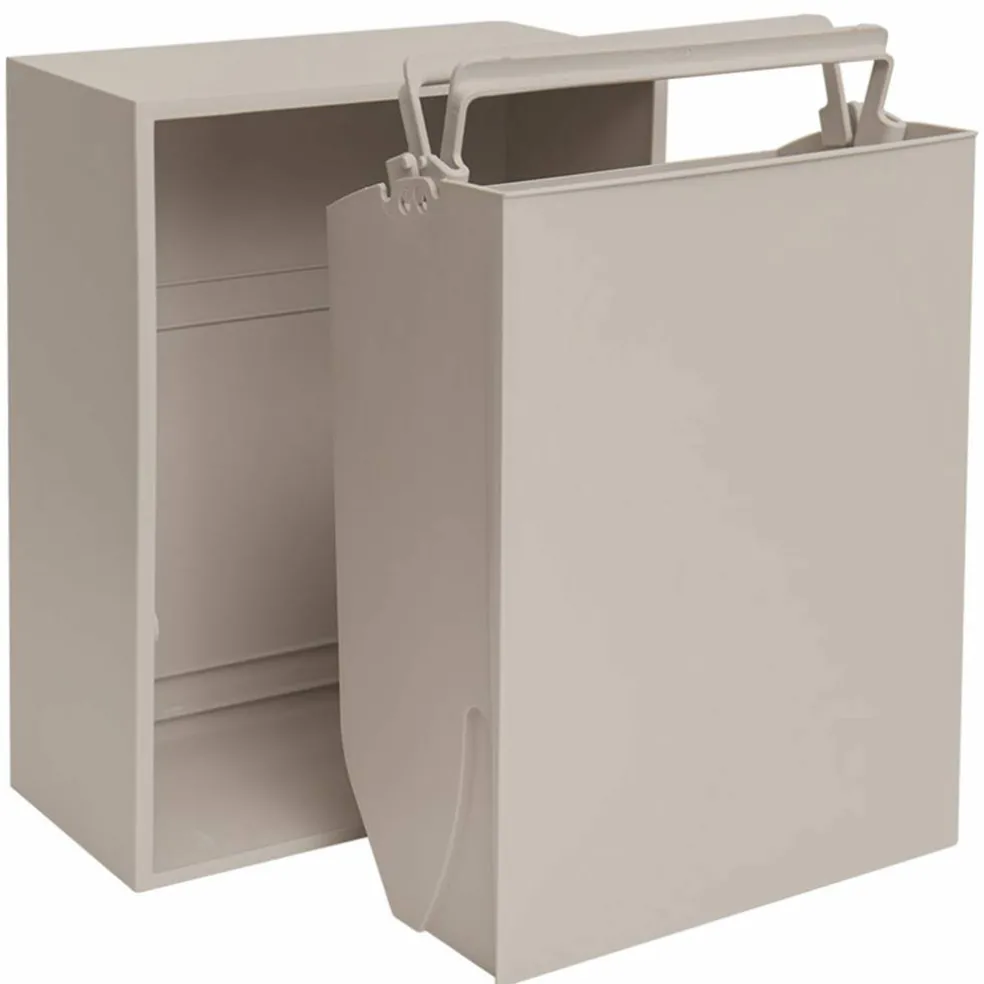 Recycling Box 12 liter, ash rose
