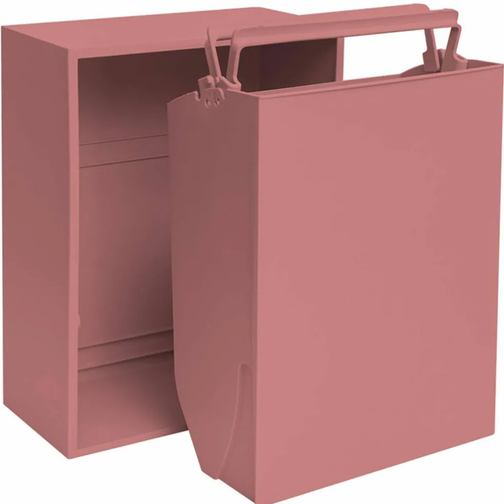 Recycling Box 12 liter, ash rose