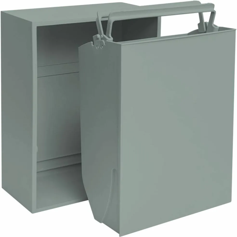 Recycling Box 12 liter, ash rose