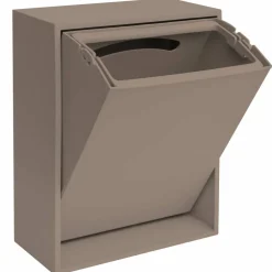Recycling Box 12 liter, ash rose