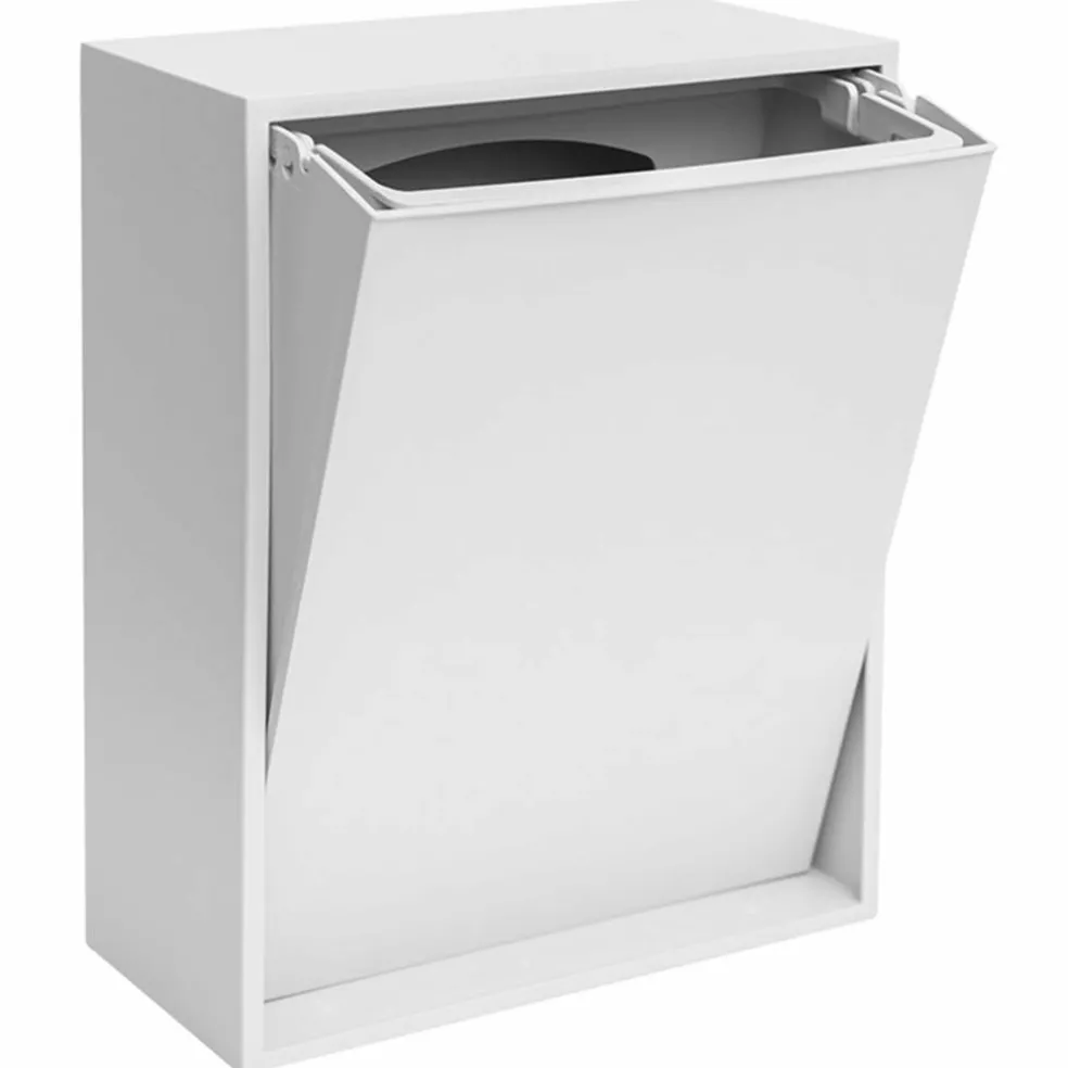Recycling Box 12 liter, brilliant white