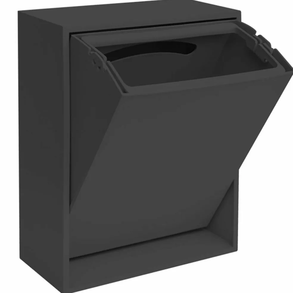 Recycling Box 12 liter, iron blue