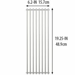 Regal/Imperial grillrist, rustfritt stål
