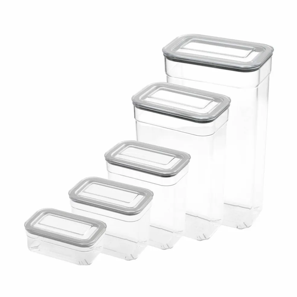 Rektangulære Oppbevaringsbokser 5-pack