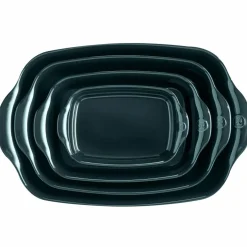 Rektangulær ovnsform 0,7 liter, petrol