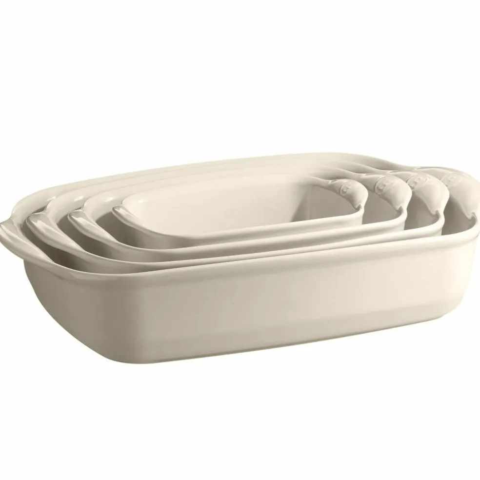 Rektangulær ovnsform 0,7 liter, rød