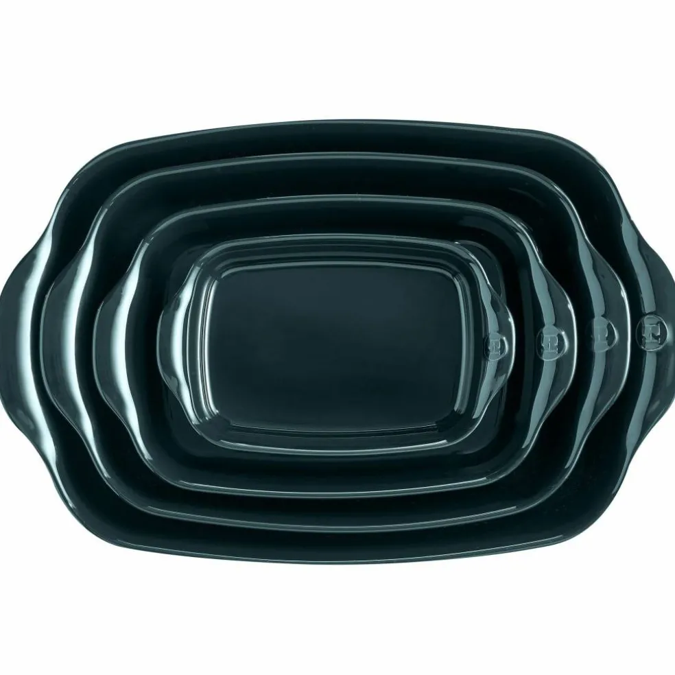 Rektangulær ovnsform (L) 4 liter, petrol