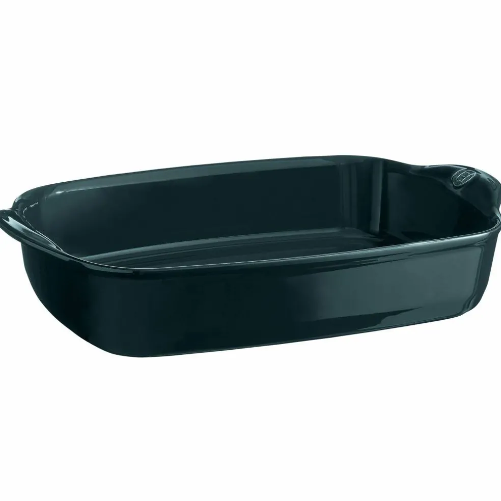 Rektangulær ovnsform (L) 4 liter, rød