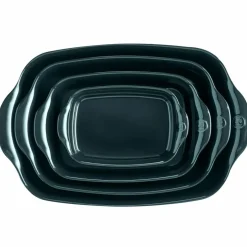 Rektangulær ovnsform (L) 4 liter, rød