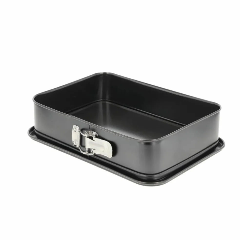 Rektangulær springform 28 x 20 x 6 cm, rustfritt stål