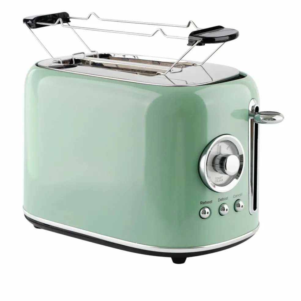 Retro brødrister, grønn