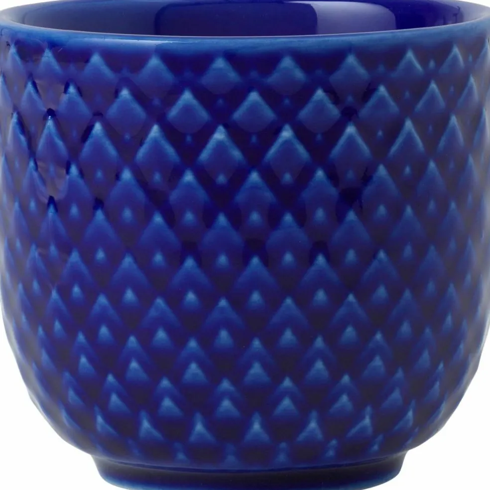 Rhombe Color eggekopp 5 cm, Gul