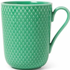 Rhombe Color krus med håndtak 33 cl, gul