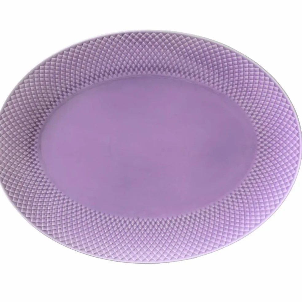 Rhombe Color Ovalt Serveringsfat 42x32 cm