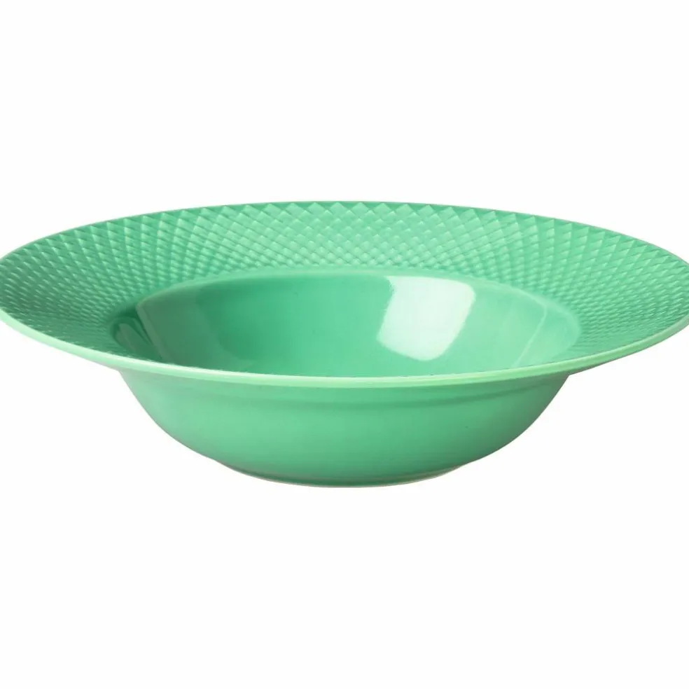 Rhombe Color Pastatallerken 24,5 cm Grønn