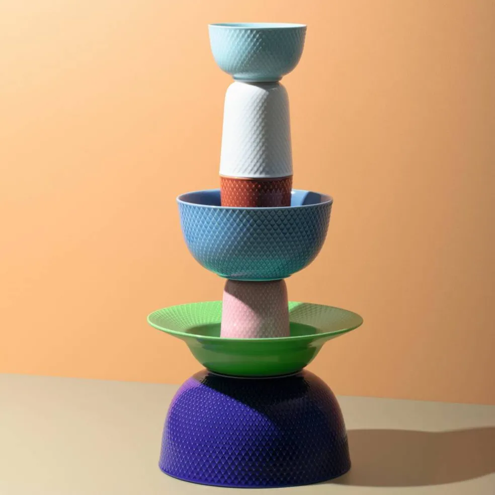 Rhombe Color Serveringsskål Blå 17,5 cm