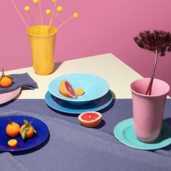 Rhombe Color vase, 20 cm, gul