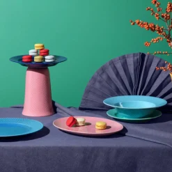 Rhombe Color vase, 20 cm, gul