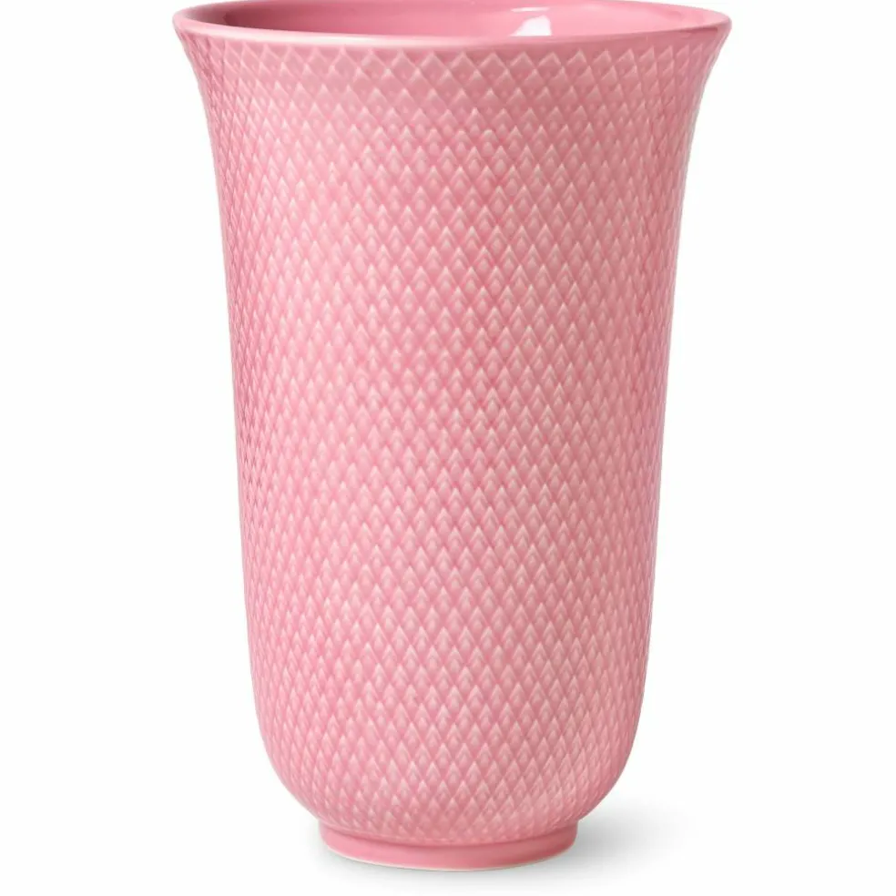 Rhombe Color vase, 20 cm, gul