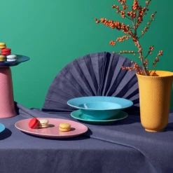 Rhombe Color vase, 20 cm, pinkki