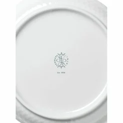 Rhombe desserttallerken, hvit Ø16 cm
