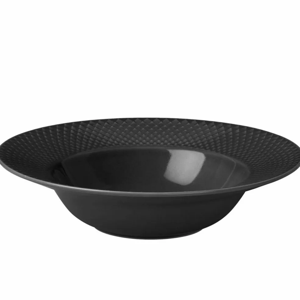Rhombe Earth dyp tallerken 24,5 cm, slate