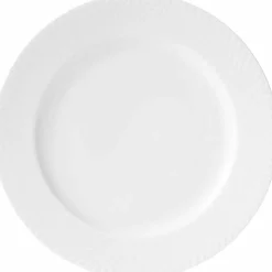 Rhombe Tallerken 27cm Hvit, Lyngby Porselæn