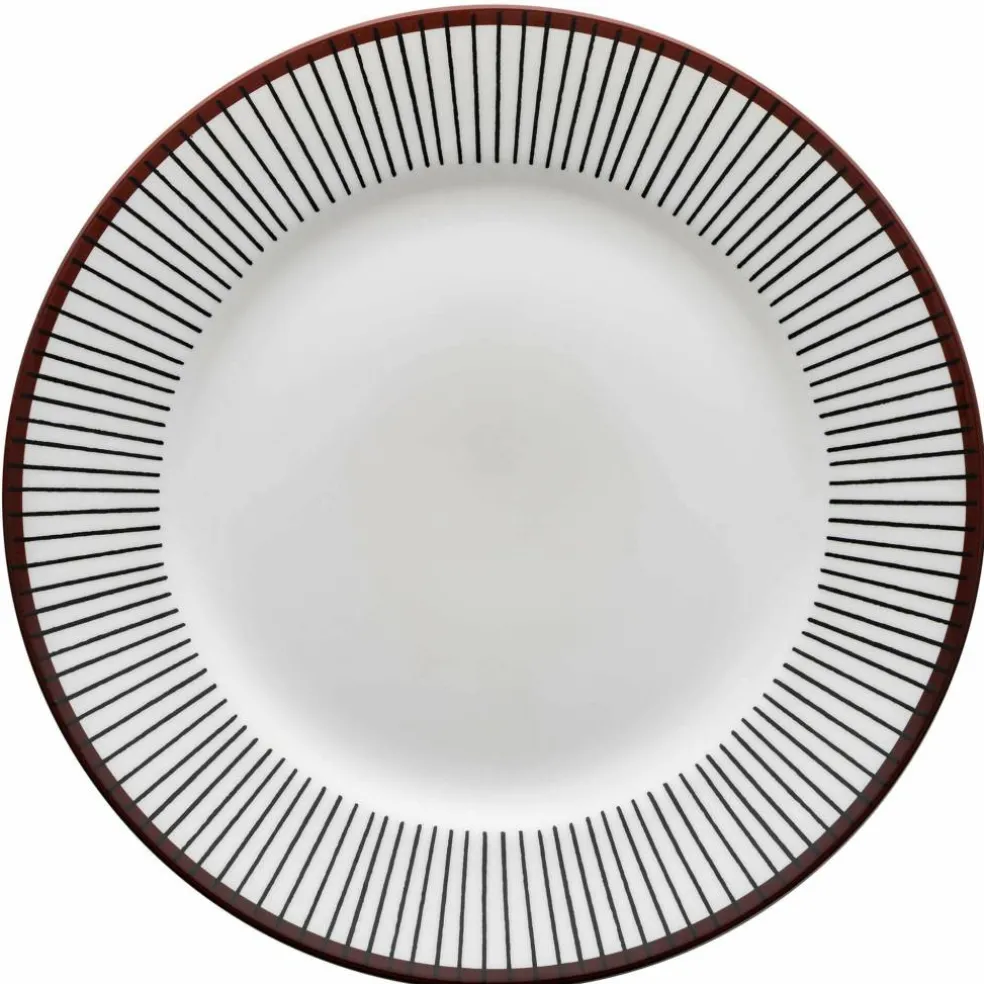 Ribb tallerken, 28 cm