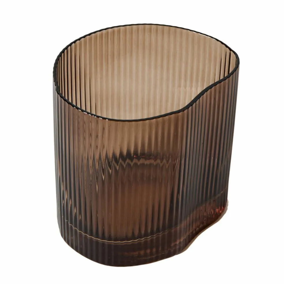 Ripe glass 390 ml, røykbrun