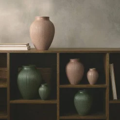 Ripple Celadon Vase 27 cm, grønn