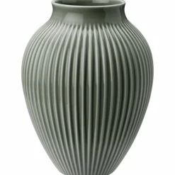 Ripple Celadon Vase 27 cm, grønn