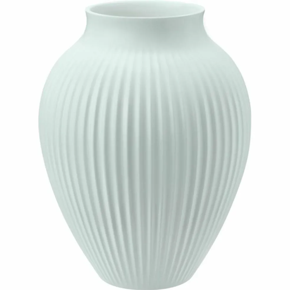 Ripple vase 20 cm, matt dark blue