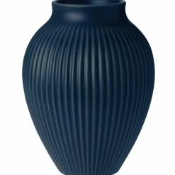 Ripple vase 20 cm, matt ice blue