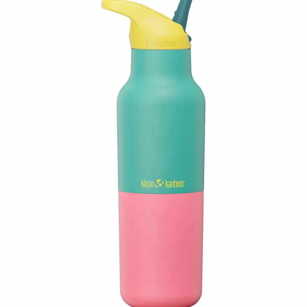 Rise Classic drikkeflaske med sportslokk 473 ml, Turquoise Kaleidoscope