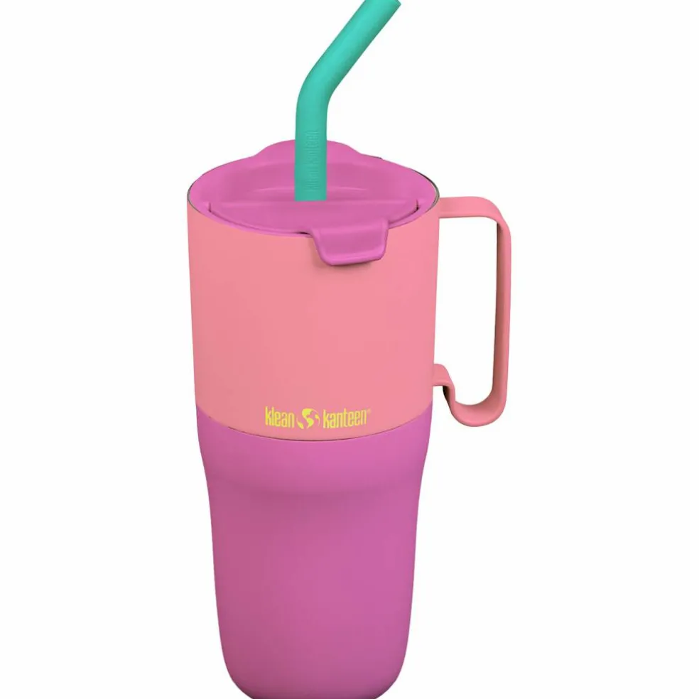 Rise Tumbler med flip-lokk og sugerør 770 ml, Brittany Blue