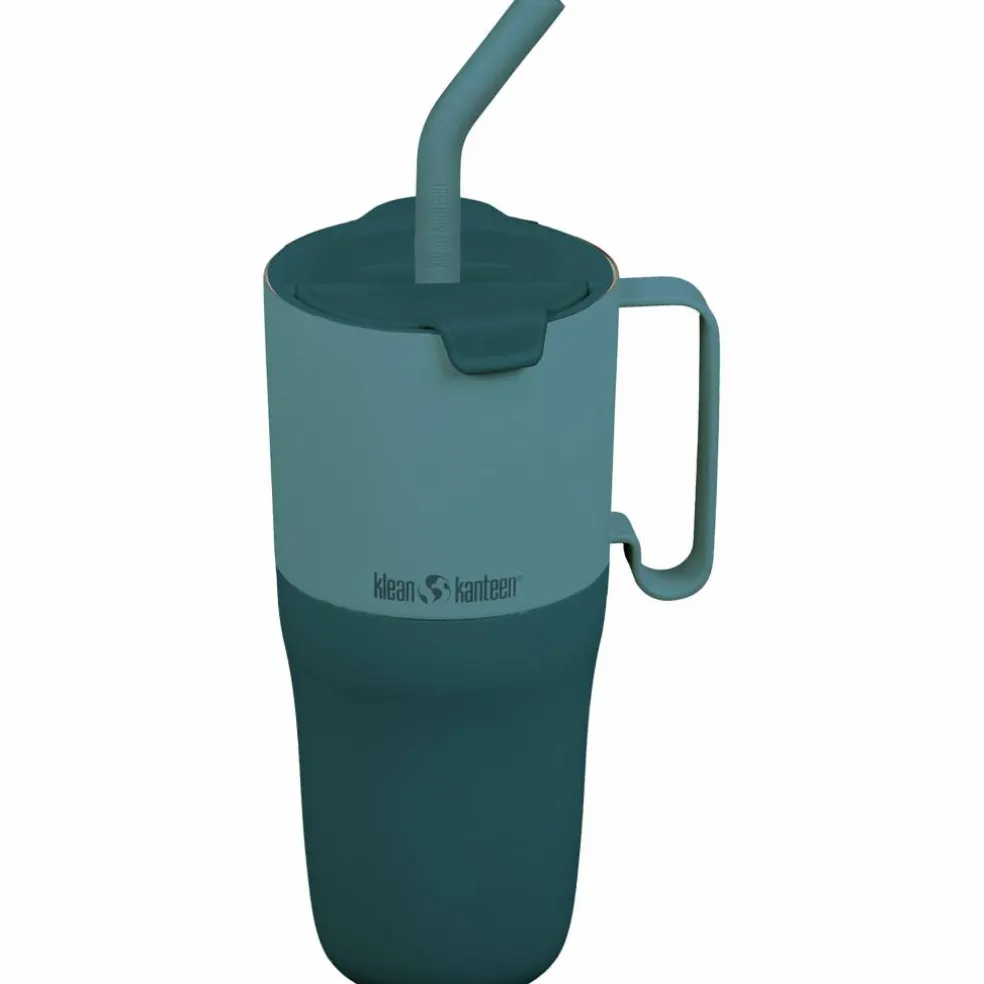 Rise Tumbler med flip-lokk og sugerør 770 ml, Brittany Blue