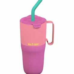 Rise Tumbler med flip-lokk og sugerør 770 ml, svart