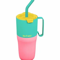 Rise Tumbler med flip-lokk og sugerør 770 ml, svart