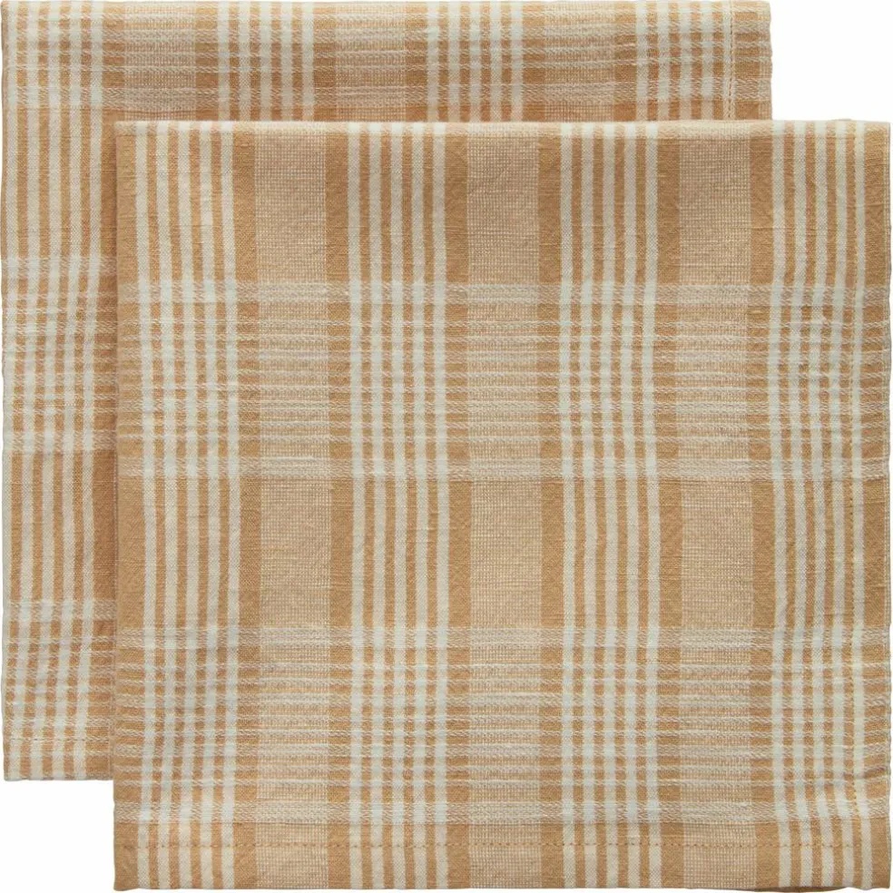 Rita serviett 45 x 45 cm 2-pakning, beige