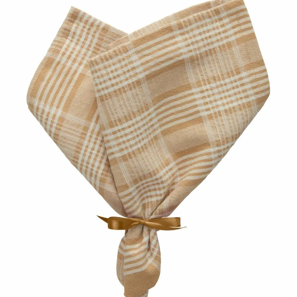 Rita serviett 45 x 45 cm 2-pakning, beige
