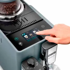Rivelia Helautomatisk kaffemaskin, grå & 2 stk kaffebønner DLSC600