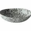 Rivoli salatskål Ø30 cm, green splatter