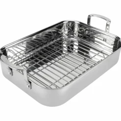 Roaster langpanne med rist 35,5x26 cm
