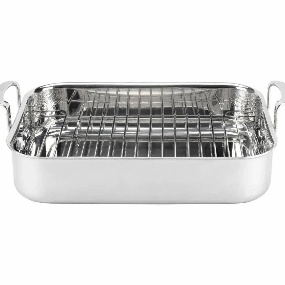 Roaster langpanne med rist 35,5x26 cm