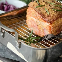 Roaster langpanne med rist 35,5x26 cm