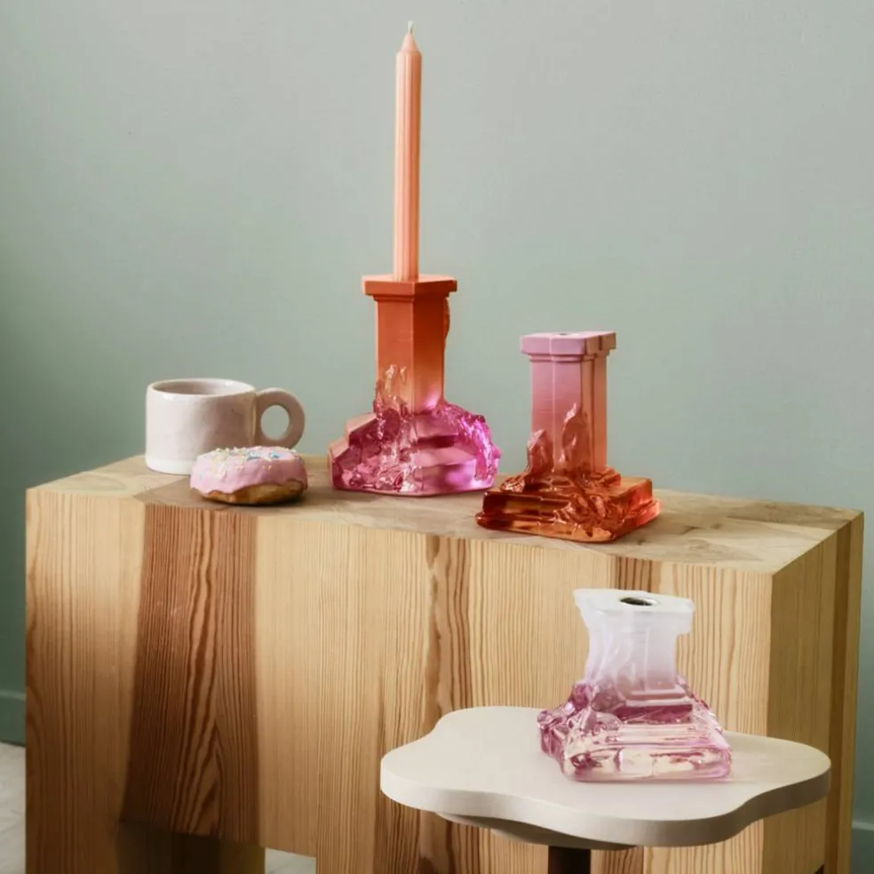 Rocky Baroque lysestake 175 mm, glozzy glaze