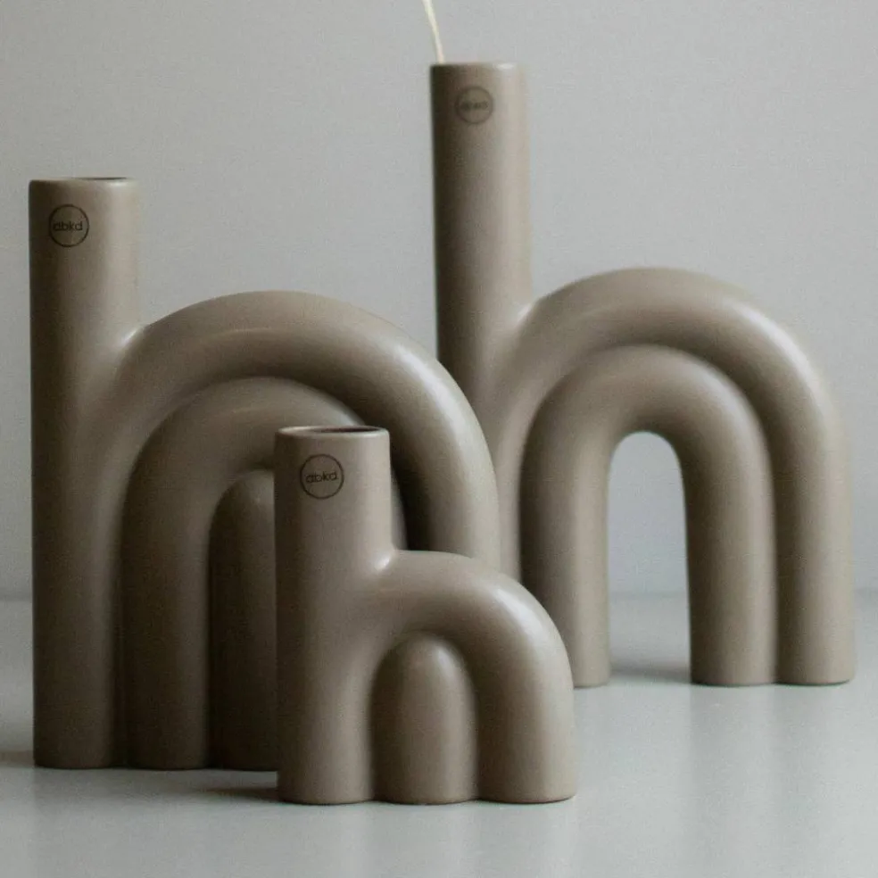 Rope vase, small, dust