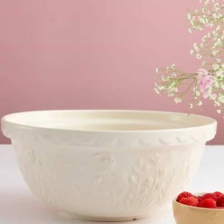 Rose blandeskål 29 cm, creme