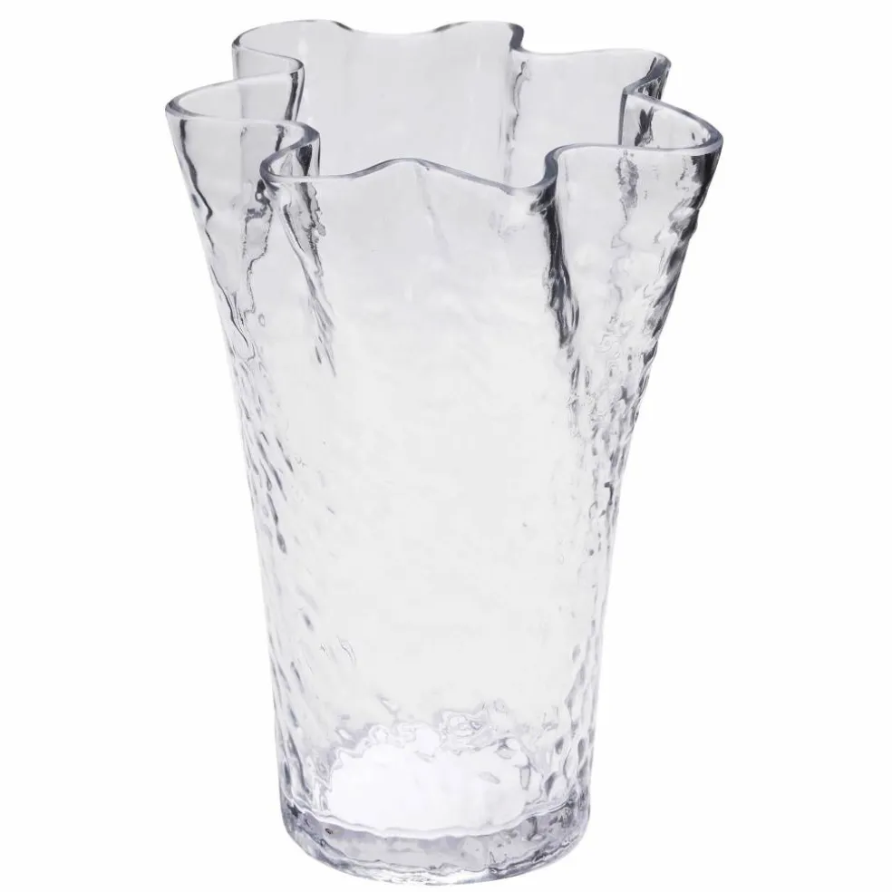 Ruffle vase, klar