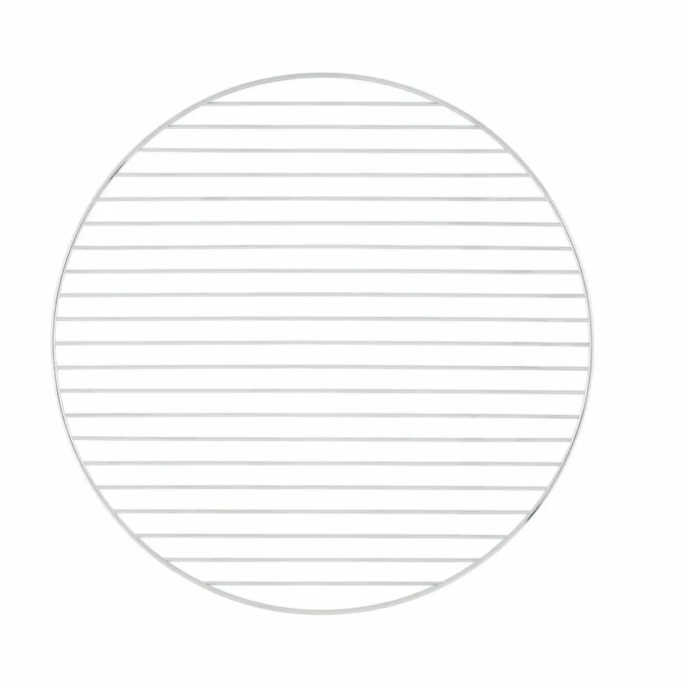 Rund grillrist 54,5 cm, rustfritt stål